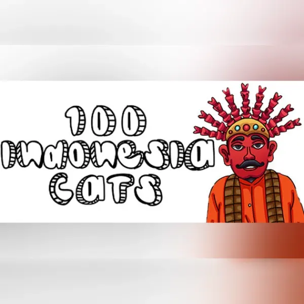 100 Indonesia Cats — Steam, Standard