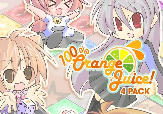 Jaquette de 100% Orange Juice 4-Pack Edition EN/JA/KO/PT/ZH/ES/ZH — jeu PC (Steam)