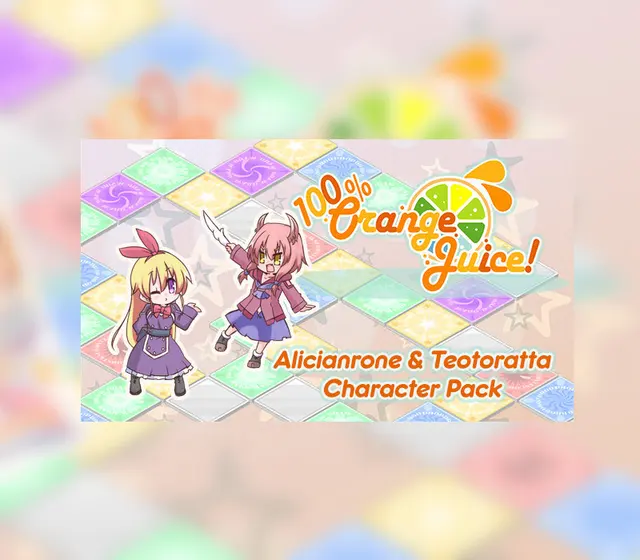 100% Orange Juice - Alicianrone & Teotoratta Character Pack DLC — Steam, Standard