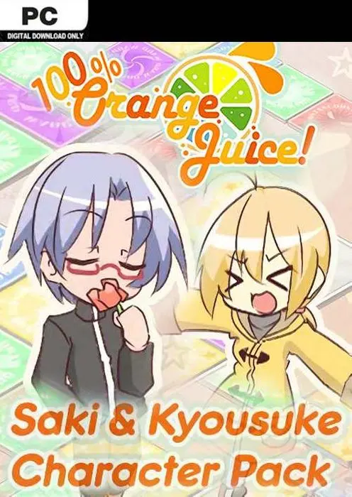 Jaquette de 100% Orange Juice - Saki & Kyousuke Character Pack (DLC) — DLC PC (Steam)