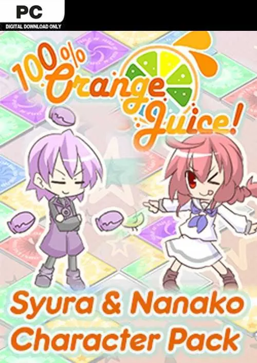 Jaquette de 100% Orange Juice - Syura & Nanako Character Pack (DLC) — DLC PC (Steam)