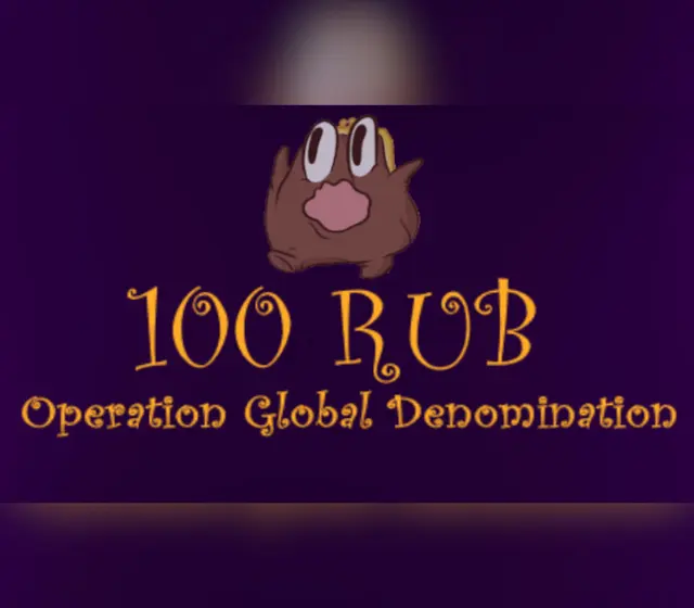 100 RUB: Operation Global Denomination — Steam, Standard