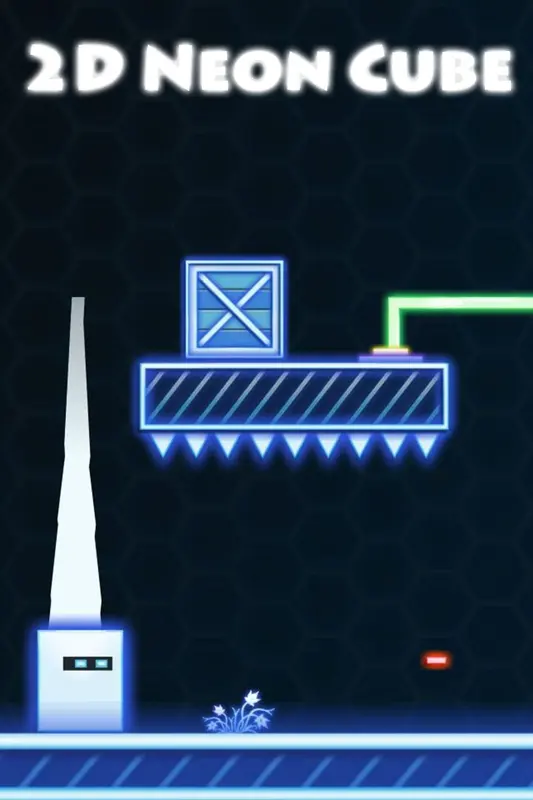 2D Neon Cube — Steam, Standard