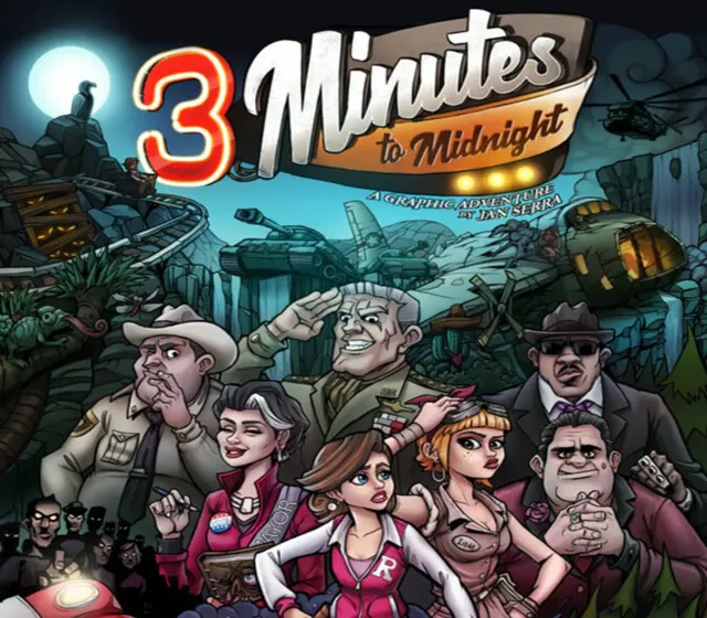 3 Minutes to Midnight - A Comedy Graphic Adventure — Steam, Standard