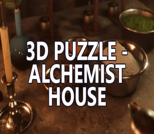 3D PUZZLE - Alchemist House — Steam, Standard