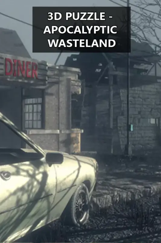 3D PUZZLE - Apocalyptic Wasteland — Steam, Standard