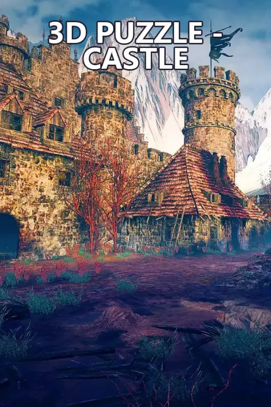 3D PUZZLE - Castle — Steam, Standard
