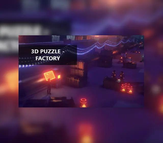 3D PUZZLE - Factory — Steam, Standard
