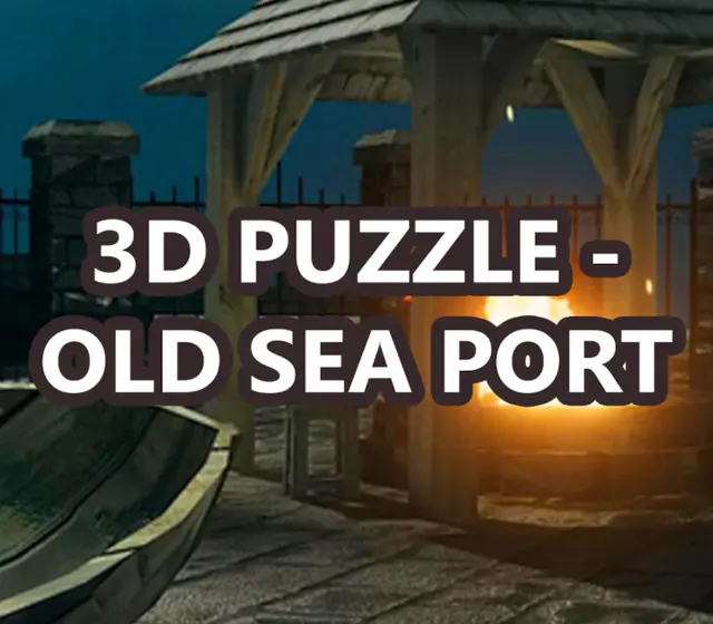 3D PUZZLE - Old Sea Port — Steam, Standard