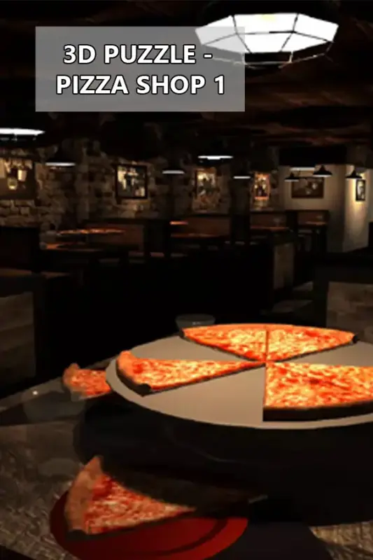 3D PUZZLE - Pizza Shop 1 — Steam, Standard