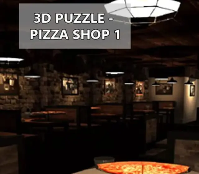 3D PUZZLE - Pizza Shop 1 — Steam, Standard