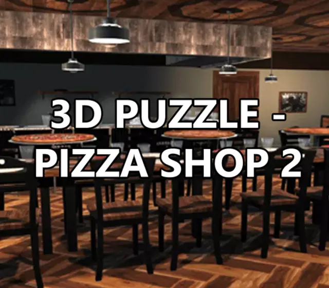 3D PUZZLE - Pizza Shop 2 — Steam, Standard