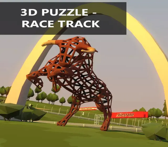 3D PUZZLE - Race Track — Steam, Standard