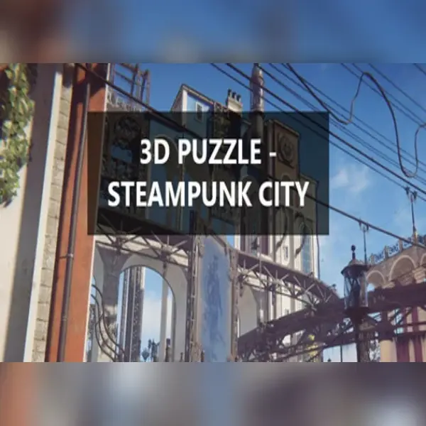 3D PUZZLE - Steampunk City — Steam, Standard
