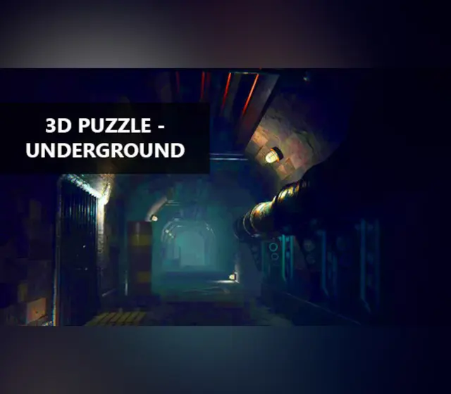 3D PUZZLE - Underground — Steam, Standard