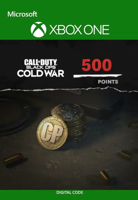 500 Call of Duty: Black Ops Cold War Points — Xbox Live, Standard