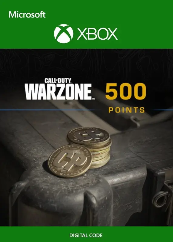500 Call of Duty: Warzone Points — Xbox Live, Standard