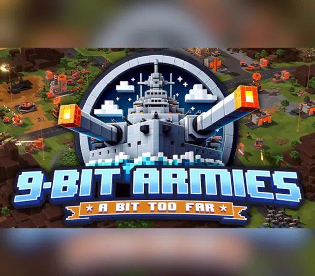 9-Bit Armies: A Bit Too Far — Steam, Standard