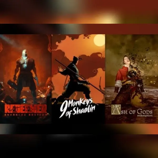 9 Monkeys of Shaolin + Ash of Gods + Redeemer: Bundle — Xbox One / Xbox Series X|S, Standard