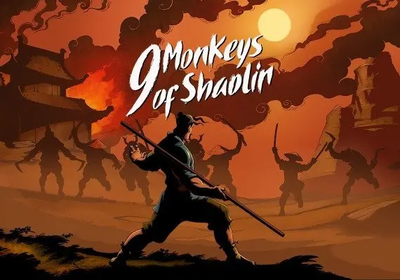 9 Monkeys of Shaolin EN/DE/FR/IT/JA/RU/ZH/ES — Steam, Standard