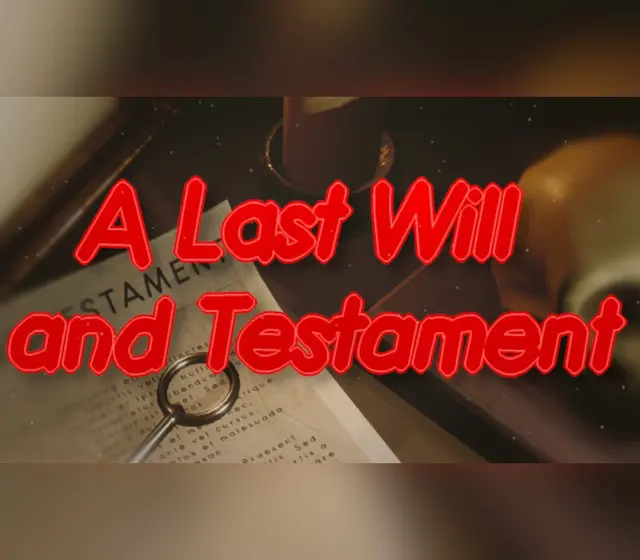 A Last will and Testament: Adventure — Steam, Standard