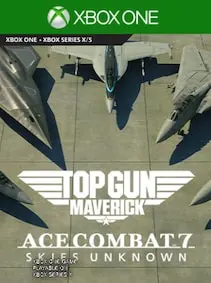 ACE COMBAT 7: SKIES UNKNOWN - TOP GUN: Maverick Aircraft Set — Xbox One, Standard