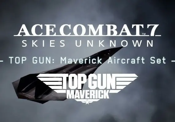 Ace Combat 7: Skies Unknown - Top Gun: Maverick Aircraft Set DLC EN — PlayStation 4, Standard
