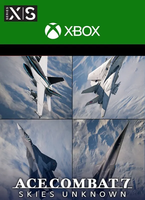 Jaquette de ACE COMBAT 7: SKIES UNKNOWN - TOP GUN: Maverick Aircraft Set (DLC) — DLC Xbox (Xbox Live)