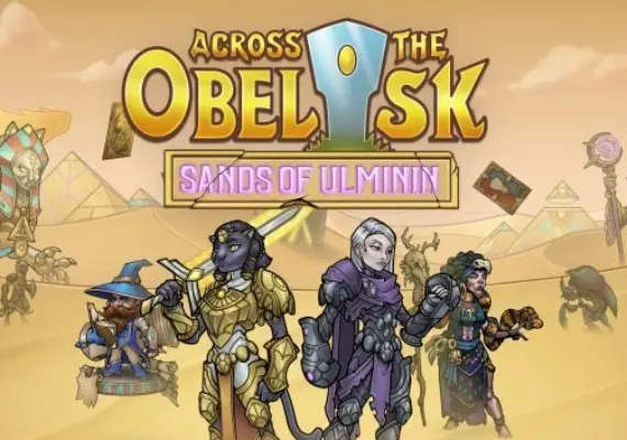 Jaquette de Across The Obelisk - Sands of Ulminin DLC EN/ZH/ES — DLC PC (Steam)