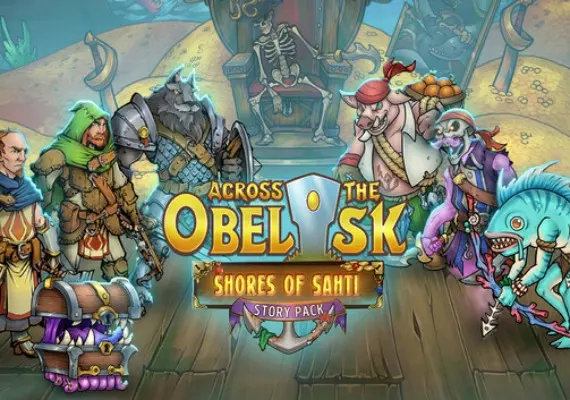 Jaquette de Across The Obelisk - Shores of Sahti DLC EN/ZH/ES — DLC PC (Steam)