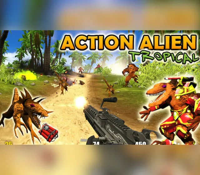 Action Alien: Tropical — Steam, Standard