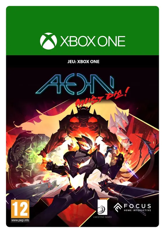 Jaquette de Aeon Must Die! — jeu Xbox (Xbox One)