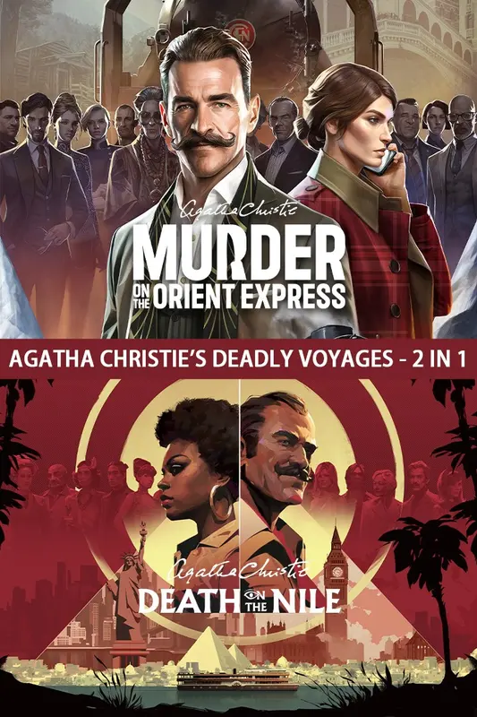 Jaquette de Agatha Christie's Deadly Voyages - 2 in 1 — jeu Xbox (Xbox Live)