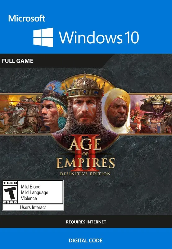 Jaquette de Age of Empires II: Definitive Edition - — jeu PC (Microsoft Store (Windows 10))