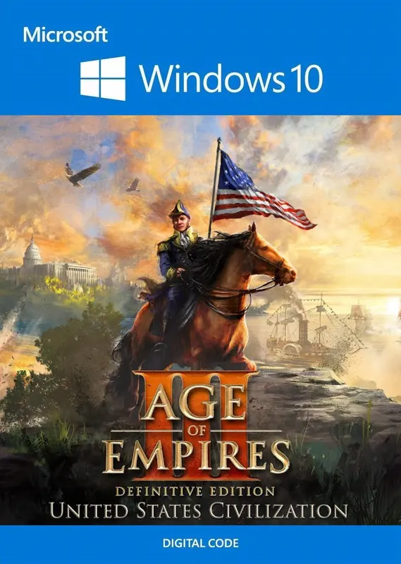 Age of Empires III: Definitive Edition - United States Civilization (DLC) - — Microsoft Store (Windows 10), Definitive Edition