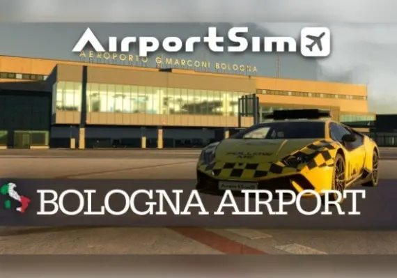 AirportSim - Bologna Airport DLC EN/DE/FR/IT/PL/PT/ZH/ES — Steam, Standard