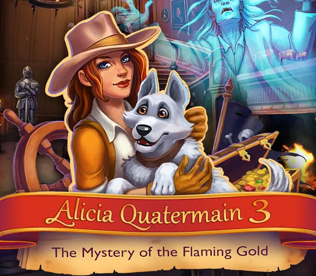 Alicia Quatermain 3: The Mystery of the Flaming Gold — Steam, Gold