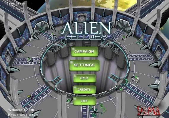 Alien Hallway EN — Steam, Standard
