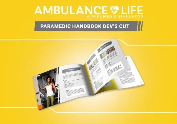 Jaquette de Ambulance Life: A Paramedic Simulator - Paramedic Handbook Dev’s Cut DLC — DLC PC (Steam)