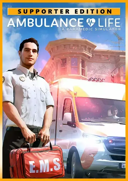 Ambulance Life A Paramedic Simulator - Supporter Edition — Steam, Standard