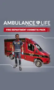 Jaquette de Ambulance Life - Fire Department Cosmetic Pack (DLC) — DLC PC (Steam)