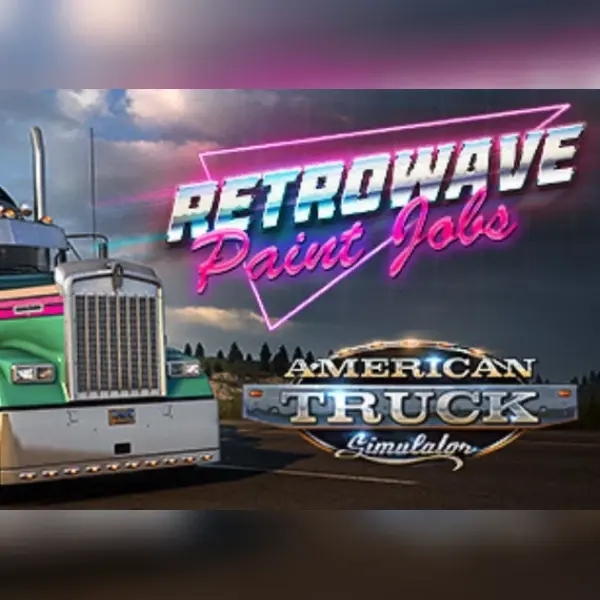 American Truck Simulator - Retrowave Paint Jobs Pack — Steam, Standard