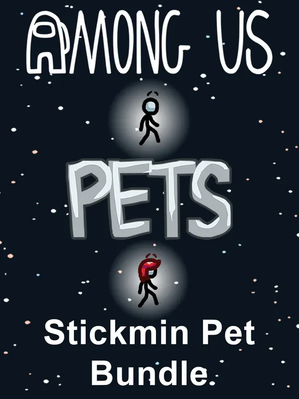 Jaquette de Among Us - Stickmin Pet Bundle (DLC) — DLC PC (Steam)