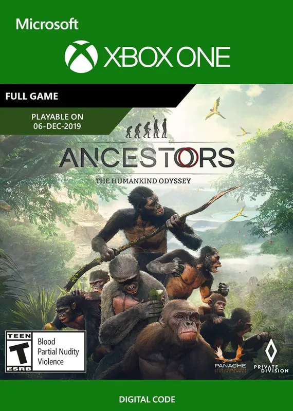 Jaquette de Ancestors: The Humankind Odyssey — jeu Xbox (Xbox One)