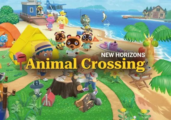 Jaquette de Animal Crossing: New Horizons — jeu Nintendo (Nintendo Switch)