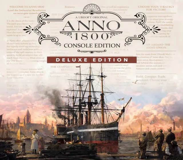 Anno 1800 Console Edition: Deluxe — Xbox Series X|S, Deluxe