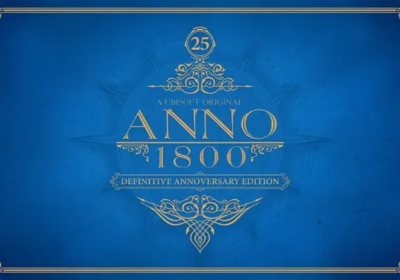 Jaquette de Anno 1800 Definitive Annoversary Edition — jeu PC (Ubisoft Connect)