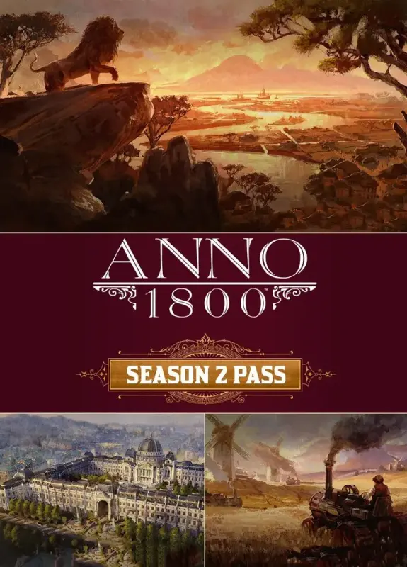 Anno 1800 Season 2 Pass DLC — Ubisoft Connect, Standard