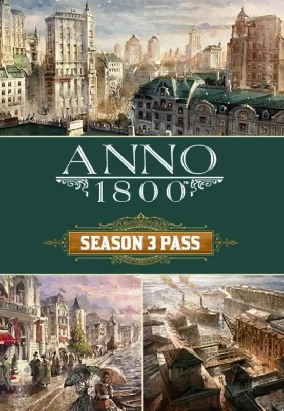 Anno 1800 Season 3 Pass DLC — Ubisoft Connect, Standard