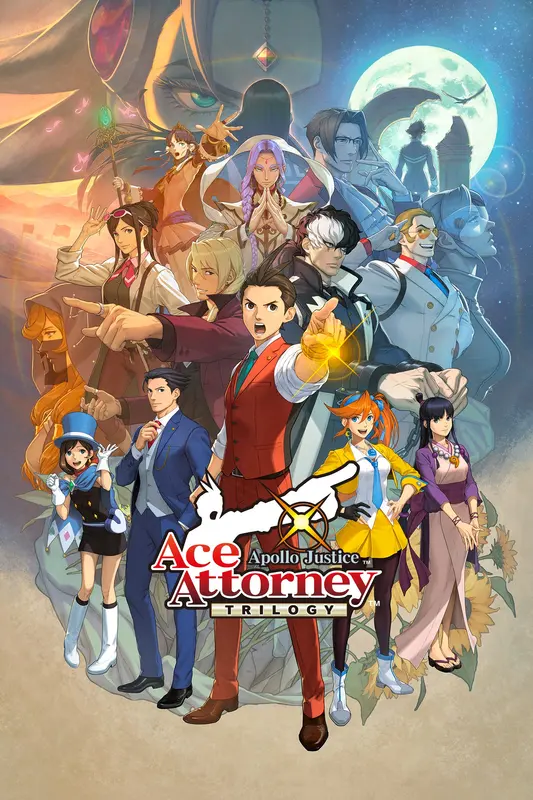 Jaquette de Apollo Justice: Ace Attorney Trilogy — jeu Xbox (Xbox Live / PC)